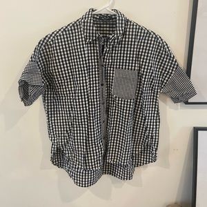 Madewell courier gingham button up